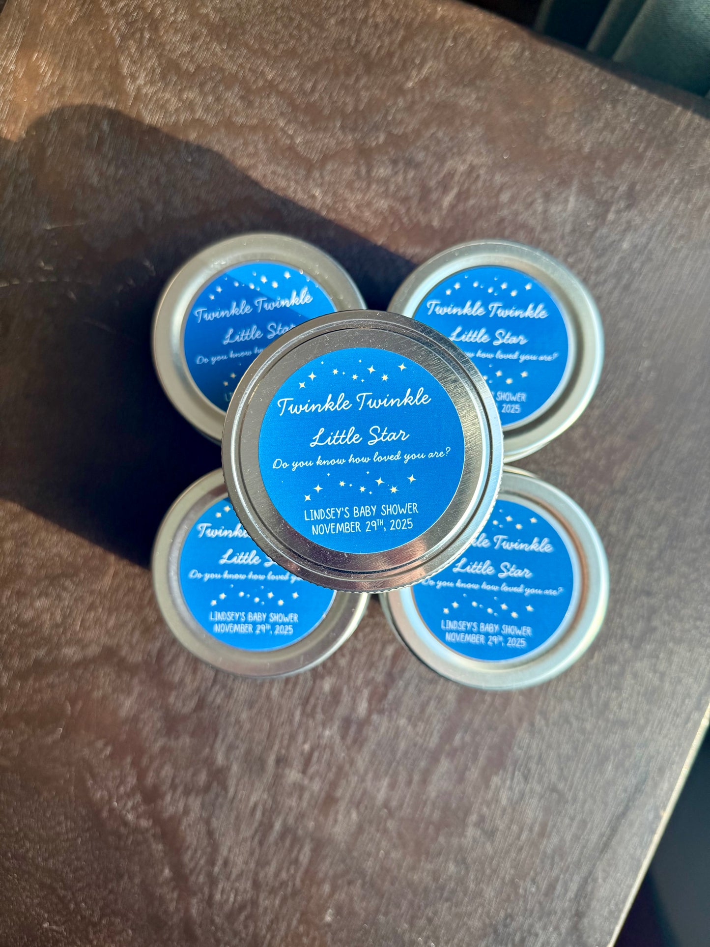 3 oz Jelly Jar Custom Order
